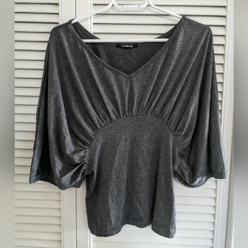 Half Sleeve Dark Gray Shirt